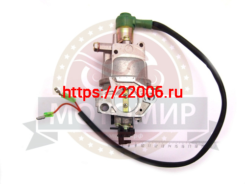 Карбюратор 188F для бензогенератора с эл. клапаном фото 2 Карбюратор 188F для бензогенератора с эл. клапаном фото 2