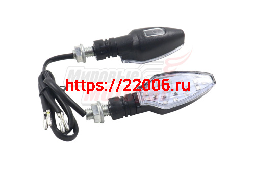 Боковой фонарь светодиодный WKT-TL-09 черные (ПАРА) Боковой фонарь светодиодный WKT-TL-09 черные (ПАРА)