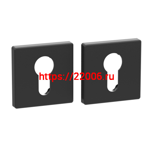 Накладка Punto (Пунто) под цилиндр ET.K.EST.Q52 BL-24 черный Накладка Punto (Пунто) под цилиндр ET.K.EST.Q52 BL-24 черный