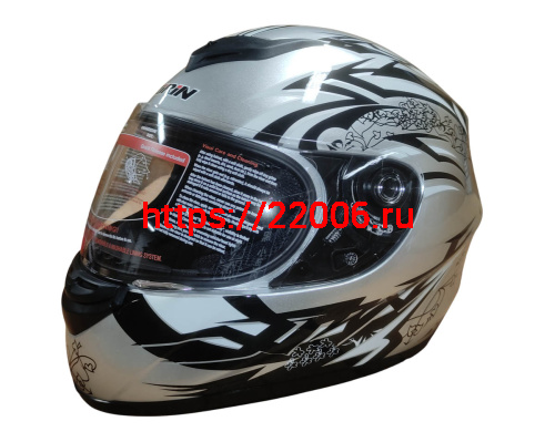 Шлем интеграл KIRIN K-22, черный, черн-крас матовый, черн-крас, размер S фото 2 Шлем интеграл KIRIN K-22, черный, черн-крас матовый, черн-крас, размер S фото 2