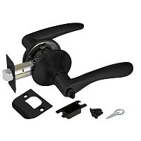 Ручка Punto (Пунто) защелка DK620 BL-BK (6020 BL-B) (фик.) черный