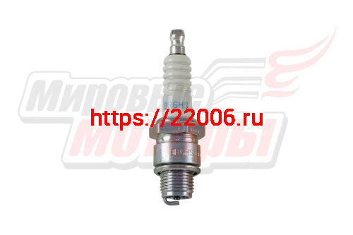 Свеча NGK BR6HS оригинальная (3922) (аналог CИ12РТ) Свеча NGK BR6HS оригинальная (3922) (аналог CИ12РТ)