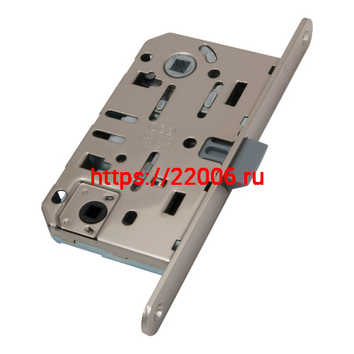 B01102.50.06.567 AGB (АГБ) Защелка врезная WC (никель) MEDIANA EV. (инд.упак+B01000.13) фото 2 B01102.50.06.567 AGB (АГБ) Защелка врезная WC (никель) MEDIANA EV. (инд.упак+B01000.13) фото 2