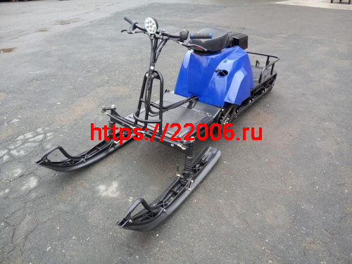 Мотобуксировщик с лыжным модулем 15 л.с., С РЕВЕРСОМ ЛИДЕР-3-4Т-15АП LONG (4 тележки), Ижтехмаш