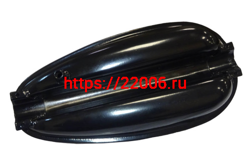 Бензобак Газуля 4 литра черный фото 3