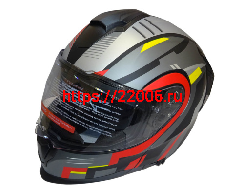 Шлем модуляр FALCON FL918, размер XL, с очками, (уп. 6 шт.)