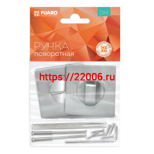 Ручка Fuaro (Фуаро) поворотная BK6.K.DM51 (BK6 DM) SSC-16 сатинированный хром фото 2 Ручка Fuaro (Фуаро) поворотная BK6.K.DM51 (BK6 DM) SSC-16 сатинированный хром фото 2