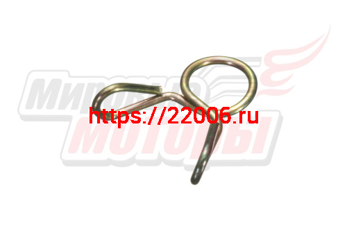 Хомут шланга пружинный, проволочный, одновитковый, диаметр 9 мм Хомут шланга пружинный, проволочный, одновитковый, диаметр 9 мм