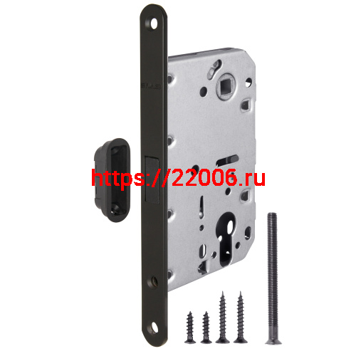 Корпус Fuaro (Фуаро) врезного замка MAGNM85C-50 (M85C-50) BL черный Корпус Fuaro (Фуаро) врезного замка MAGNM85C-50 (M85C-50) BL черный