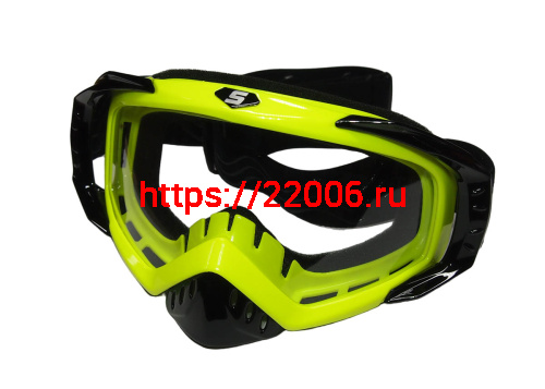 Очки мотокросс/спорт SCOUT (NK-1023) черн/зелен, резинка с силиконом, цветн упаковка Очки мотокросс/спорт SCOUT (NK-1023) черн/зелен, резинка с силиконом, цветн упаковка