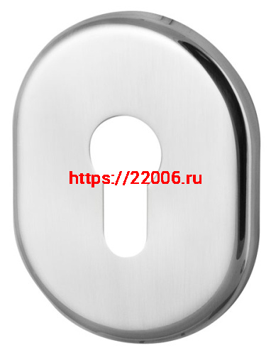 Декоративная накладка Armadillo (Армадилло) на цилиндр ET-DEC (ATC Protector 1) CP-8 Хром