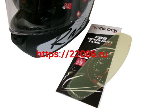 Шлем TVS RACING (Индия) STREET D/V DULL BLACK RED размер L, + пинлок в комплекте, очки фото 8