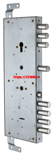 Замок Guardian (Гардиан) врезной двухсистемный ЗВ 25.14 (прав) с тягами (без планки), 5+1 кл. (длин. кл. 54 мм) /z8133/ Замок Guardian (Гардиан) врезной двухсистемный ЗВ 25.14 (прав) с тягами (без планки), 5+1 кл. (длин. кл. 54 мм) /z8133/