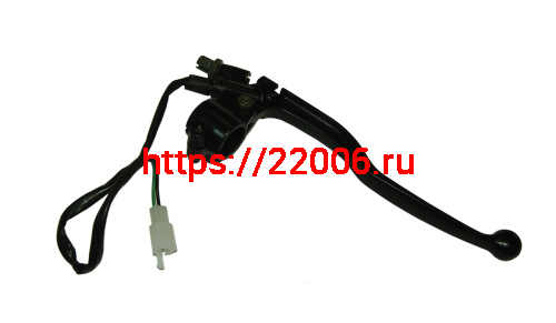 Рычаг сцепления YBR125 в сборе с кронштеном Рычаг сцепления YBR125 в сборе с кронштеном