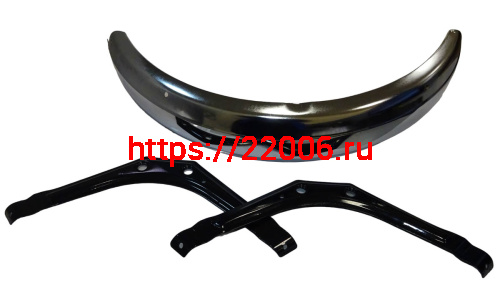 Крыло переднее Иж хромированное ИжП4 сб 5-1-7 (в коробке 30 шт) фото 3 Крыло переднее Иж хромированное ИжП4 сб 5-1-7 (в коробке 30 шт) фото 3