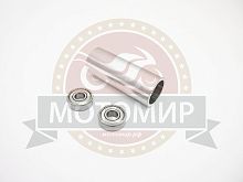 Ролик тросоприемника короткий ( 1-н ролик + 2-а подшипника 80018) вертикальный