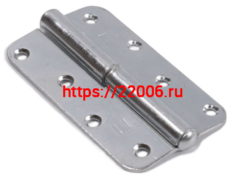 Петля skobis (СКОБИС) накладная ПН-110 цинк белый, правая Петля skobis (СКОБИС) накладная ПН-110 цинк белый, правая