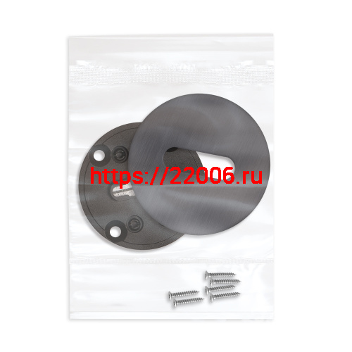 Накладка Fuaro (Фуаро) на сувальдный замок ESC.S-auto.RLR/R.486 GR-23 графит (1шт.) фото 2 Накладка Fuaro (Фуаро) на сувальдный замок ESC.S-auto.RLR/R.486 GR-23 графит (1шт.) фото 2