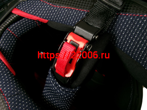 Шлем TVS RACING (Индия) XPOD DULL BLACK SILVER размер XL фото 7