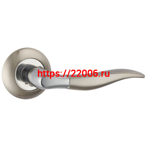 Ручка Punto (Пунто) раздельная PELICAN TL SN/CP-3 матовый никель/хром Ручка Punto (Пунто) раздельная PELICAN TL SN/CP-3 матовый никель/хром