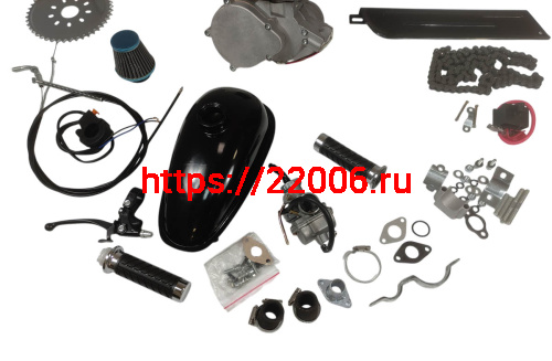 Двигатель веломотор REED 100 (КОМПЛЕКТ для установки) фото 3