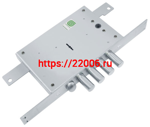 Замок Guardian (Гардиан) врезной сувальдный с защёлкой ЗВ 21.12 (без планки), 5 кл. /123:52/ Замок Guardian (Гардиан) врезной сувальдный с защёлкой ЗВ 21.12 (без планки), 5 кл. /123:52/