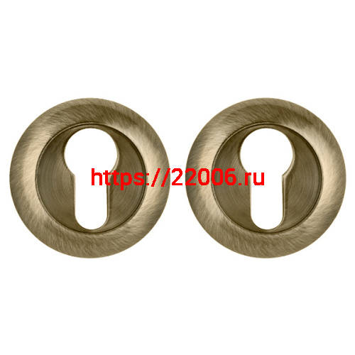 Накладка Punto (Пунто) под цилиндр ET.R.ZR54 (ET ZR) ABG-6 зелёная бронза Накладка Punto (Пунто) под цилиндр ET.R.ZR54 (ET ZR) ABG-6 зелёная бронза