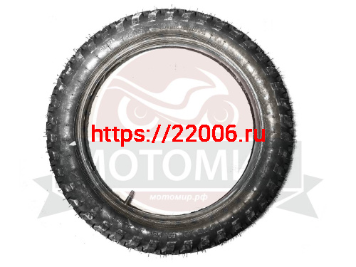 Покрышка ПетроШина 18" К-124, 3.75-18 (100/90-18) с камерой, Иж Ёлочка Покрышка ПетроШина 18" К-124, 3.75-18 (100/90-18) с камерой, Иж Ёлочка