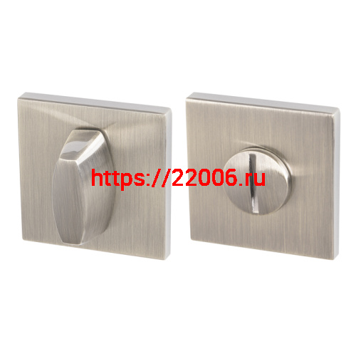 Ручка Armadillo (Армадилло) поворотная BK6.K.USS52 (WC-BOLT BK6 USS) SN-3 матовый никель фото 4 Ручка Armadillo (Армадилло) поворотная BK6.K.USS52 (WC-BOLT BK6 USS) SN-3 матовый никель фото 4