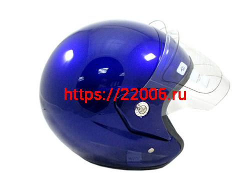 Мотошлем YM-612 синий (M)