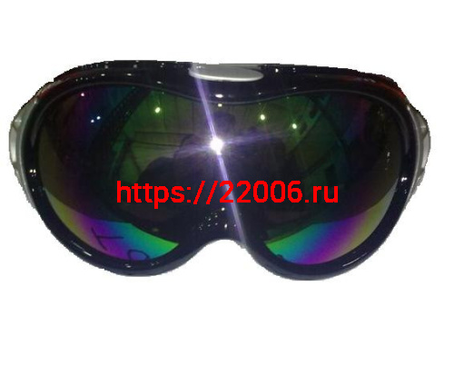 Очки 815-6 оправа черная линза радужная Очки 815-6 оправа черная линза радужная