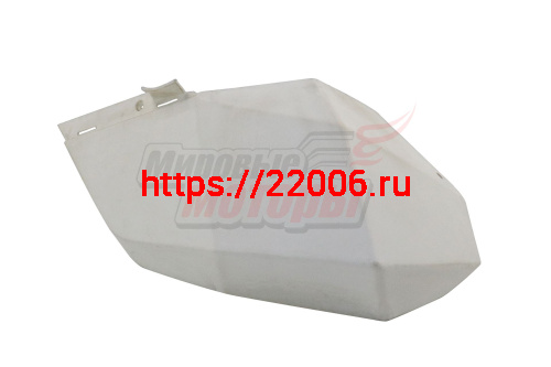 Облицовка боковая передняя левая белая SAGA