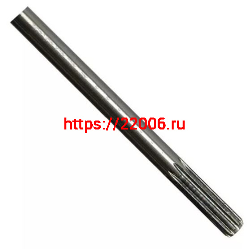 Вал штанги триммера 52сс квадрат 5мм, длина 1530 мм, диаметр 8 мм Вал штанги триммера 52сс квадрат 5мм, длина 1530 мм, диаметр 8 мм