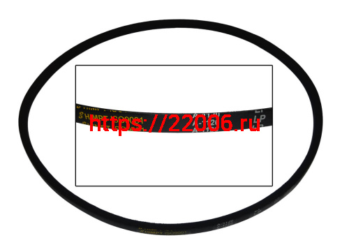 Ремень  А1120  (1120 Lp) ГОСТ 1284-89 (М/Б Салют, Агат)