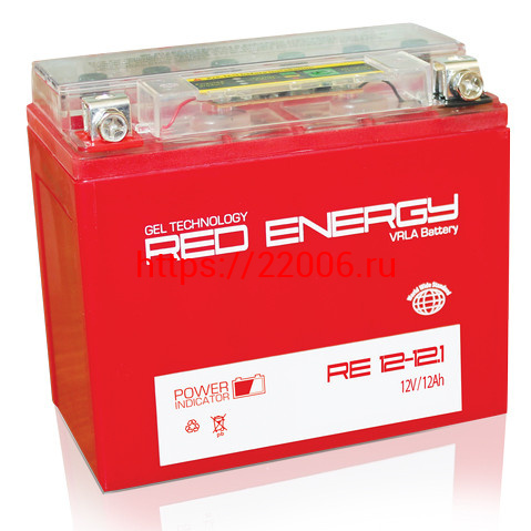 АКБ RED ENERDGY RE 1212.1 YT12B-BS (151*71*130) АКБ RED ENERDGY RE 1212.1 YT12B-BS (151*71*130)