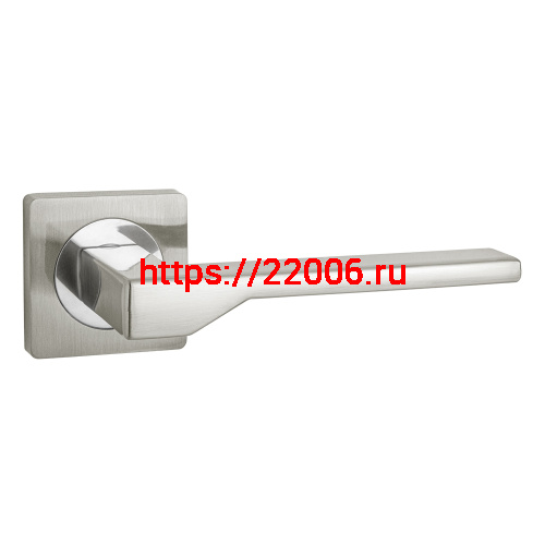 Ручка Ajax (Аякс) раздельная K.JK51.LEVEL (LEVEL JK) SN/CP-3 матовый никель Ручка Ajax (Аякс) раздельная K.JK51.LEVEL (LEVEL JK) SN/CP-3 матовый никель