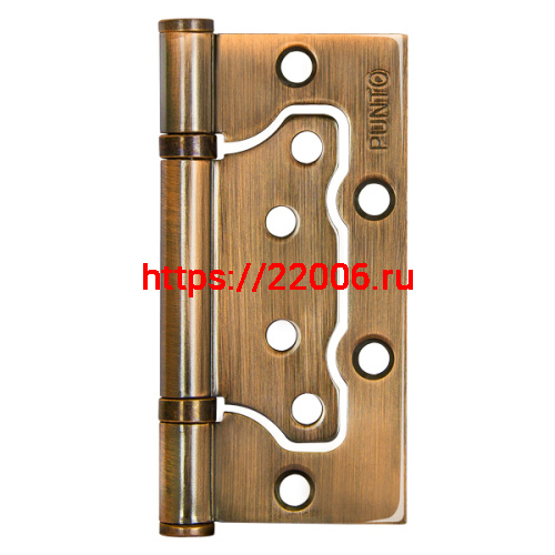 Петля Punto (Пунто) универсальная без врезки IN4200W CFB (200-2B 100x2,5) кофе глянец Петля Punto (Пунто) универсальная без врезки IN4200W CFB (200-2B 100x2,5) кофе глянец