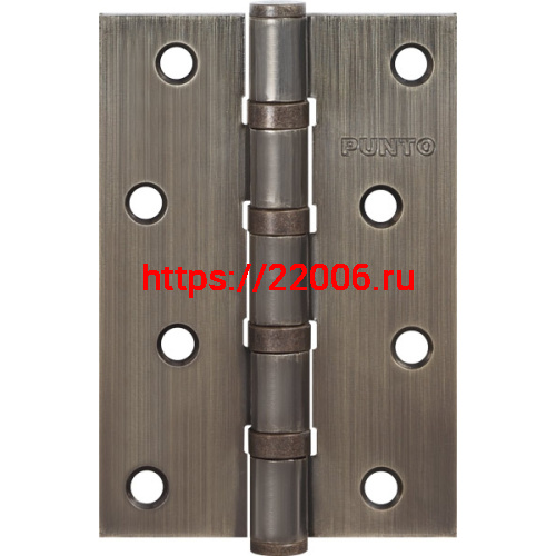 Петля Punto (Пунто) универсальная IN4100U-HD AB (4B/HD 100х70х2.5) бронза ПОДВЕС Петля Punto (Пунто) универсальная IN4100U-HD AB (4B/HD 100х70х2.5) бронза ПОДВЕС