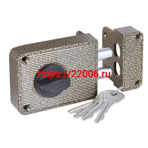 Замок Zenit (Зенит) накладной ЗН 1-3 бронза Замок Zenit (Зенит) накладной ЗН 1-3 бронза