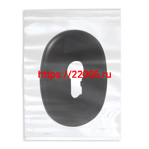 Накладка Fuaro (Фуаро) на цилиндр ESC.C.ECO/OV.473 (ESC 473 eco) BL черный фото 2