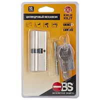 Цилиндровый Kale kilit (Кале килит) механизм 164 OBS SNE/68 (26+10+32) mm никель 5 кл. new