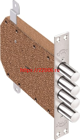 Замок Elbor (Эльбор) врезной сувальдный Сапфир 1.09.06 с тягами, 5 кл. /22442/ Замок Elbor (Эльбор) врезной сувальдный Сапфир 1.09.06 с тягами, 5 кл. /22442/