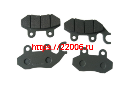 Колодки передние дисковый тормоз, левое ухо ТММР Колодки передние дисковый тормоз, левое ухо ТММР