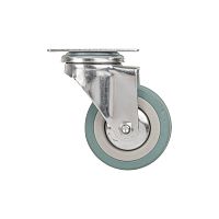 Опора колесная Ajax (Аякс) с площадкой WL/B-60R/50kg резина