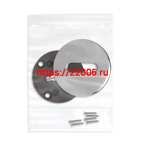 Накладка Fuaro (Фуаро) на сувальдный замок ESC.S-auto.RLR/R.486 CP-8 хром (1шт.) фото 2 Накладка Fuaro (Фуаро) на сувальдный замок ESC.S-auto.RLR/R.486 CP-8 хром (1шт.) фото 2