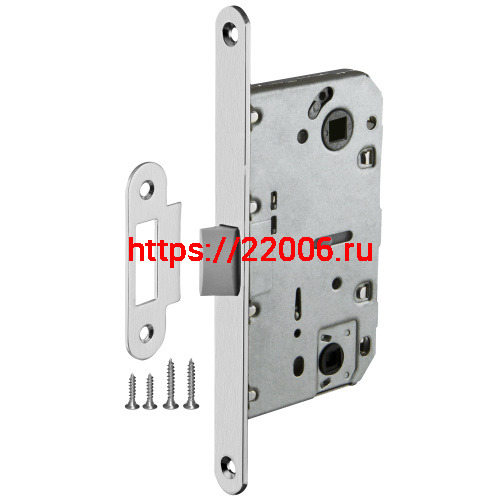 Защелка Ajax (Аякс) врезная PLASTLP96WC-50 SSC сатин.хром Защелка Ajax (Аякс) врезная PLASTLP96WC-50 SSC сатин.хром