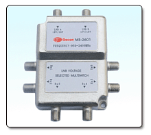 MS-2601: Мультисвитч 2х6, радиальный