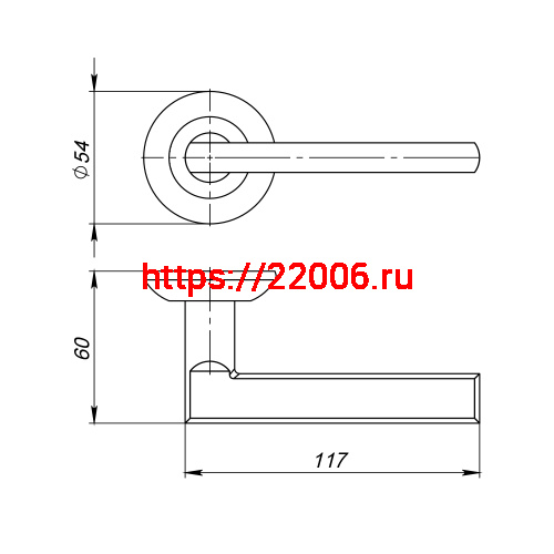 Ручка Ajax (Аякс) раздельная R.JR54.POLO TECH BL-24 черный (белая коробка) фото 2 Ручка Ajax (Аякс) раздельная R.JR54.POLO TECH BL-24 черный (белая коробка) фото 2