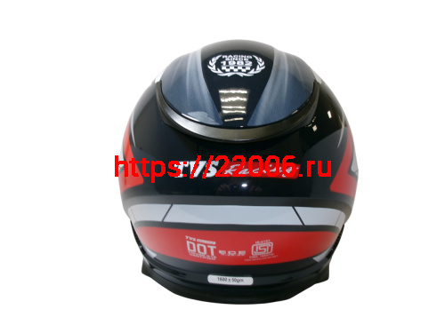 Шлем TVS RACING (Индия) STREET D/V NAVY BLUE RED размер XL, + пинлок в комплекте, очки фото 3 Шлем TVS RACING (Индия) STREET D/V NAVY BLUE RED размер XL, + пинлок в комплекте, очки фото 3