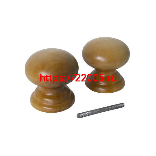 Ручка-кнопка veles (ВЕЛЕС) Карел. береза М (матовый) Ручка-кнопка veles (ВЕЛЕС) Карел. береза М (матовый)